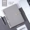 Caderno A5 de folhas soltas destacável registro de reunião de escritório B5 bloco de notas atacado logotipo personalizado