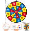 Nuevo Producto de Amazon Transfronterizo: Tablero de Saco de Arena para Niños, Casa de Juego Plegable de Tela con Diana, Juguete de Lanzamiento de Dardos y Sacos de Arena