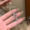 Venta al por mayor del fabricante Xiaohongshu Pulsera de Plata S925 Incrustada con Jade Natural de Espuma de Agua, Diseño de Lujo Ligero para Mujeres