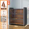 Vitrina para Figuras, Vitrina de Cristal para Uso Doméstico, Estantería, Armario de Almacenamiento para Cajas Sorpresa, Armario de Metal para Muñecas Modelo, Vitrina