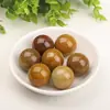 Ventas Directas de Fábrica Mayorista Bola de Cristal Natural Amatista Piedra Cruda Pulida Muebles para el Hogar Muestras de Enseñanza Joyería de Minerales