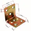 Fonte de fábrica ângulo reto código ângulo ferro madeira placa mesa e cadeira conector fixo 90 graus ângulo reto ferro placa suporte suporte em forma de L