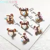 Adesivos de decoração de unhas girl bubble art de unhas tridimensionais cartoon fofo resina DIY coração de menina joias misturadas atacado