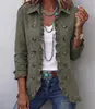Abrigo retro de estilo europeo y americano de doble botonadura con cuello de volantes, mangas largas y diseño estampado, adecuado para uso casual.