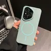 Adequado para Capa de Celular Huawei P80Ultra Honor 500Pro Simples Macio PC Magnético Mate80 Capa Protetora Nova