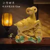 Nuevos Adornos de Oveja de Cerámica Tang Sancai Ángulo Suplementario Suroeste Feng Shui para Resolver la Riqueza Oveja Ruyi Oveja Decoración del Hogar de la Sala de Estar