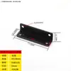 Pie Recto de Acero Laminado en Frío Engrosado Conector de Tablero de Ángulo Recto de 90 Grados Pie de Hierro Fijo Ángulo de Hierro en Forma de T Código de Esquina de Una Palabra Pie Plano