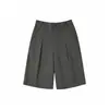 Moda Verão Nova Marca de Designer Tendência Estiloso Masculino Shorts Versátil de Caimento Solto 8476