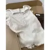 Estilo Old Money Color Avena Cuello Alto Manga Larga Top de Punto para Mujer Principios de Otoño Único Hermoso Adelgazante Top Base