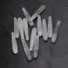 7 x 36 mm Natural Tianshan Verde Gota de Agua Colgante DIY Pendientes Antiguos Borla Accesorios