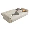 Nuevo sofá cama plegable todo en uno resistente a los arañazos de gato, diseño simple y moderno, adecuado para apartamentos pequeños y propiedades de alquiler, sofá cama de doble propósito con tela resistente a los arañazos de gato