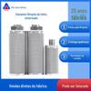 Elemento Filtrante de Feltro Sinterizado de Aço Inoxidável Elemento Filtrante para Carregador a Vácuo 47*137 Elemento Filtrante Sinterizado para Pó