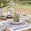 Venta Directa de Fábrica al por Mayor Cubierta de Taza Tejida de Algas Marinas Naturales Diseño para Restaurante y Hogar Cubierta de Taza Aislante Anti-quemaduras