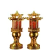 Lâmpada auspiciosa do Festival do Meio do Outono, luz duradoura, lâmpada doméstica para adorar o Deus da Riqueza, lâmpada de oferta Guan Gong de tomada, fabricante de castiçais e velas para Buda
