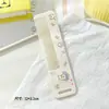 Nuevo Peine Pequeño con Estampado de Oso Autocrítico Estilo Japonés, Peine Portátil de Dientes Finos Rilakkuma, Peine Transparente para Flequillo Infantil