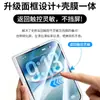 Adequado para capa de celular Apple 18 dobras, capa protetora frontal e traseira com padrão de onda magnética dobrável ampla com protetor de tela integrado