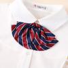 Ropa de Negocios Cuello de Flor para Mujer Azafata de Banco Atendente de Servicio al Cliente Negocios Estilo Coreano Lazo Corbata Pequeña Bufanda