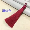 Borla Flecos Exquisito Nudo Chino Tipo Corto Gordito Estilo Antiguo Anillo de Tirar Colgante Borla Marcador de Libros Colgante Pequeña Decoración Accesorios Materiales
