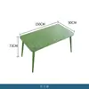 Cafetería Famosa en Internet de Té con Leche Set de Mesa y Sillas para Exterior Todo de Aluminio para Patio Jardín Balcón Asientos de Ocio Muebles de Exterior