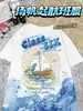 Algodão Puro Uniforme de Classe Camiseta Personalizada Formatura Alunos do Ensino Fundamental e Médio Reunião Esportiva Manga Curta Camisa Cultural Roupas de Trabalho DIY LOGO