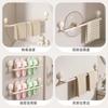 Toallero con Ventosa Baño Sin Perforaciones Baño Barra Telescópica para Toallas Estante de Almacenamiento Estante para Almacenamiento de Toallas de Baño