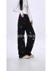 Pantalones Rectos Adelgazantes Lavados Viejos Versátiles Bordados de Cachorros Interesantes Jeans Vintage Americano Moderno Comercio Exterior Transfronterizo