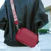 Bolsa de Cuero Genuino para Mujer de Comercio Exterior Transfronterizo con Correa Ancha para el Hombro, Nuevo Estilo Simple de Moda, Bolso Cruzado de Hombro Único, Bolso Cuadrado Pequeño de Piel de Vaca de Primera Capa