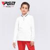 PGM Nuevo Golf para niñas manga larga otoño e invierno ropa para niños tejido de alta elasticidad suave y cómodo