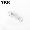 En stock YKK No. 3 cintas de cremallera de nailon, cinta de cadena de nailon para bolsos, carteras, pantalones, disponible en todos los colores, tirador de cremallera de nailon YKK