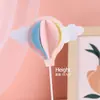 Color tridimensional globo de aire caliente nube decoración para pastel plug-in creativo caricatura cumpleaños infantil horneado mesa de postres plug-in