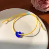 Cuerda de Mano de Amor de Color Dulce de Verano Pulsera para Novia Dopamina Pulsera de Alto Valor de Nicho para Mujer Pulsera Versátil