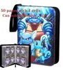 Amazon Nuevo Libro de Cartas de Pokémon Sueño del Tesoro 4 9 Libro de Cartas de Juego Dibujos Animados PU Libro de Colección de Juegos