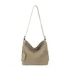 Bolso cubo tejido de gran capacidad transfronterizo, bolso de hombro casual moderno y de alta calidad, bolso cruzado moderno y versátil para el trabajo