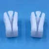 Puxador Deslizante de Plástico com Clipe, Puxador de Zíper Colorido de Resina, Puxador de Zíper de Pe com Clipe, Alça de Plástico de Material Abs Pp