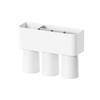 Lavabo de baño lavabo caja de jabón inodoro almacenamiento de cosméticos estante de pared panel de pared sin agujeros perforados