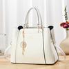 2025 nova tendência de moda bolsa mensageiro ombro moda atmosfera simples bolsa de mão feminina bolsa uma geração de cabelo