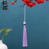 Venda Direta do Fabricante: Pequeno Pingente de Borla de 8cm com Contas e Tampa, Pingente para Pendurar, Pen Drive USB, Hanfu, Bagagem, Marcador de Página, Acessórios