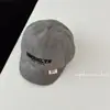 Gorras para Niños Primavera y Otoño Gorras de Borde Duro con Visera para Niños y Niñas Estilo Coreano Ins Letra Gorras de Moda Otoño Gorras de Béisbol para Niños