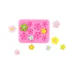 Molde de Silicona para Decoración de Fondant, Horneado de Pastel de Chocolate - Margarita, Girasol, Rosa, Hoja