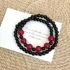 Nova Pulseira Chinesa Retrô Estilo Antigo Design de Nicho Estilo Frio Tendência Nacional Par Melhor Amigo Anel de Corrida Joia Presente
