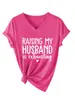 LEVANTANDO A MI ESPOSO Camiseta versátil para mujer de cuello en V transfronteriza europea y americana Amazon holgada ebay manga corta