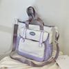 Bolsa Ins para Mamãe Multifuncional para Carrinho Bolsa Transversal Grande Capacidade Ombro Único Bolsa de Mão para Mãe e Bebê Transfronteiriça Nylon Bolsa para Mãe e Bebê