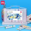 Plumón acrílico Deli HM108 para estudiantes con color opaco apilable tarjeta goo arte infantil grafiti pluma de acuarela