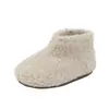 Botas de Nieve Gruesas de Moda con Forro de Felpa para Niños 2025 Otoño e Invierno Nuevos Zapatos Cálidos de Algodón Botas Peludas Botines Cortos de Moda