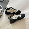Sapatos de Caminhada Escalada com Aumento de Altura Invisível Feminino 2026 Novos Casuais Respiráveis para Exterior Sapatos de Pai Esportivos Feios Fofos