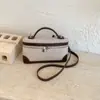 Bolsa de Mão de Luxo para Mulheres 2026 Nova Moda Primavera Cor Color-Blocking Pequena Quadrada de Ombro para Ir ao Trabalho e Uso Casual Bolsa Transversal