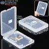 Paquete múltiple de tarjeta TF + estuche para tarjeta SD, estuche de plástico para tarjeta TF, caja de embalaje para tarjeta de memoria de cámara, estuche de PP para tarjeta Micro SD