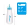 Bolsa de Agua Suave en Stock para Deportes, Botella de Agua Suave Portátil para Maratón, Botella de Agua Suave Plegable para Ciclismo y Montañismo, Bolsa de Agua Suave Personalizable