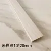 Tiras Adhesivas de PVC para Bordes de Piso de Madera, Tiras de Umbral, Tiras de Cierre de Ángulo Recto Grandes en Forma de 7, Tiras de Borde para Armarios
