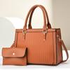 Bolso de mujer nuevo, bolso de dos piezas, venta al por mayor, moda europea y americana, bolso bandolera de gran capacidad para mujer